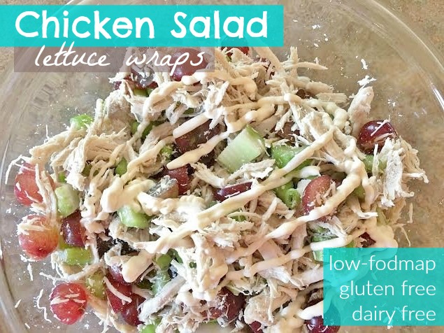 Chicken Salad Lettuce Wraps